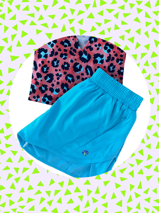 Lightweight 2 in 1 Running Shorts with Liner and Zipper Pockets