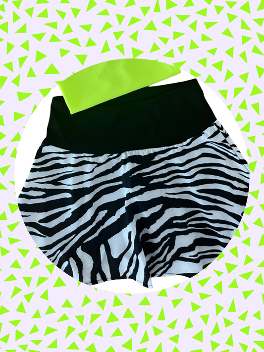 Zebra Print Skirt